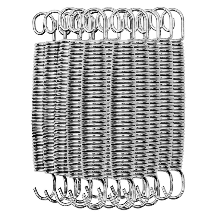 20pcs 7 Silver Heavy-Duty Galvanized Trampoline Spring High Tensile All Weather Image 6