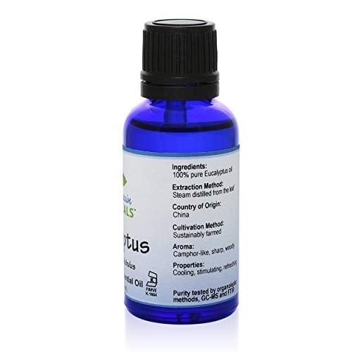 Eucalyptus (Eucalyptus Globulus) Essential Oil - 100% Pure Natural and Kosher - 1 fl oz Bottle Image 4