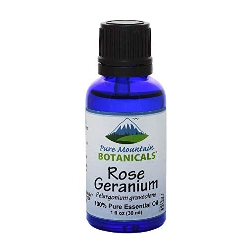 Rose Geranium (Pelargonium Graveolens) Essential Oil - 100% Pure Natural and Kosher - 1 fl oz Bottle Image 6