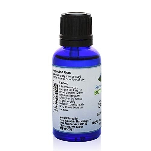 Sage (Salvia Officinalis) Essential Oil - 100% Pure Natural and Kosher - 1 fl oz Bottle Image 8