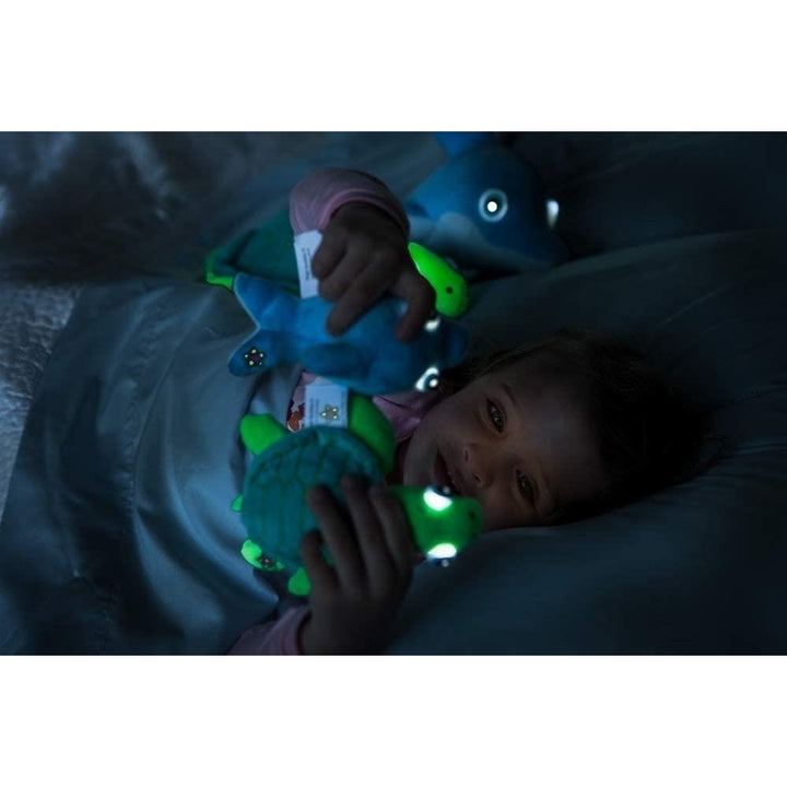 NightBuddies Baby Sea Life Seraphina Baby Turtle Light-Up Plush Animal Toy Cortex Toys Image 4