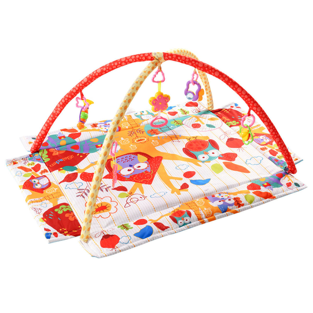 3 In 1 Multifunctional Baby Infant Activity Gym Play Mat Musical W/Hanging Toys Image 8