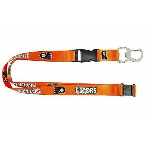 Philadelphia Flyers NHL Bottle Opener Lanyard Image 1