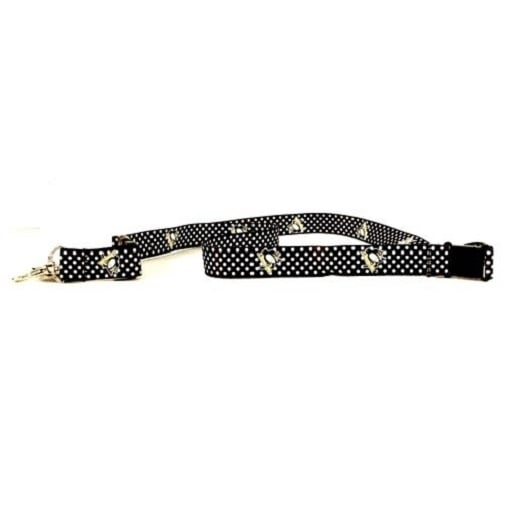 Pittsburgh Penguins NHL Polka Dot Lanyard Image 1