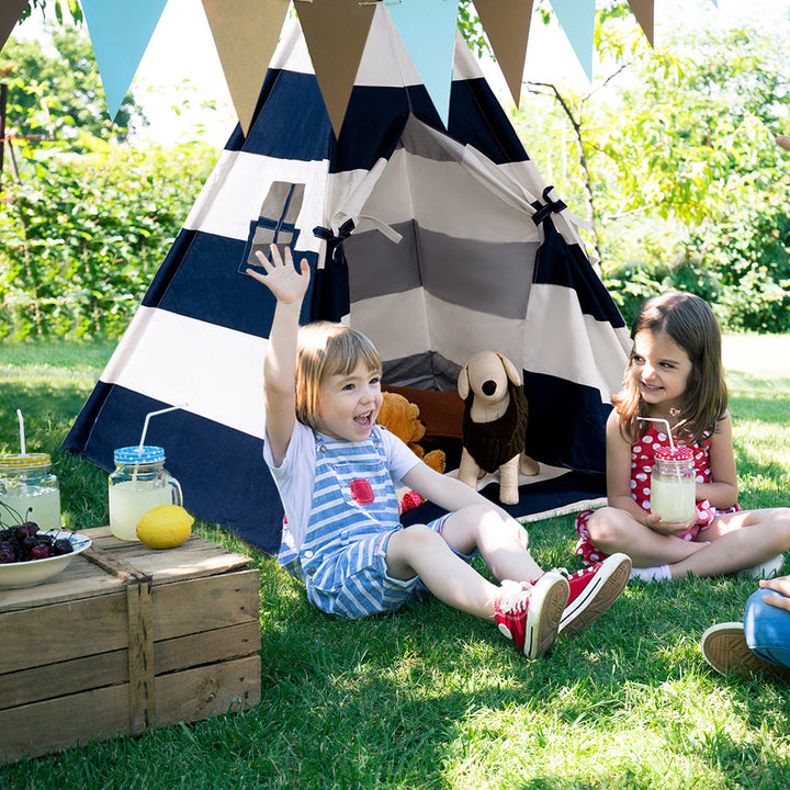 Portable Play Tent Teepee Children Playhouse Sleeping Dome w/Carry Bag Image 3