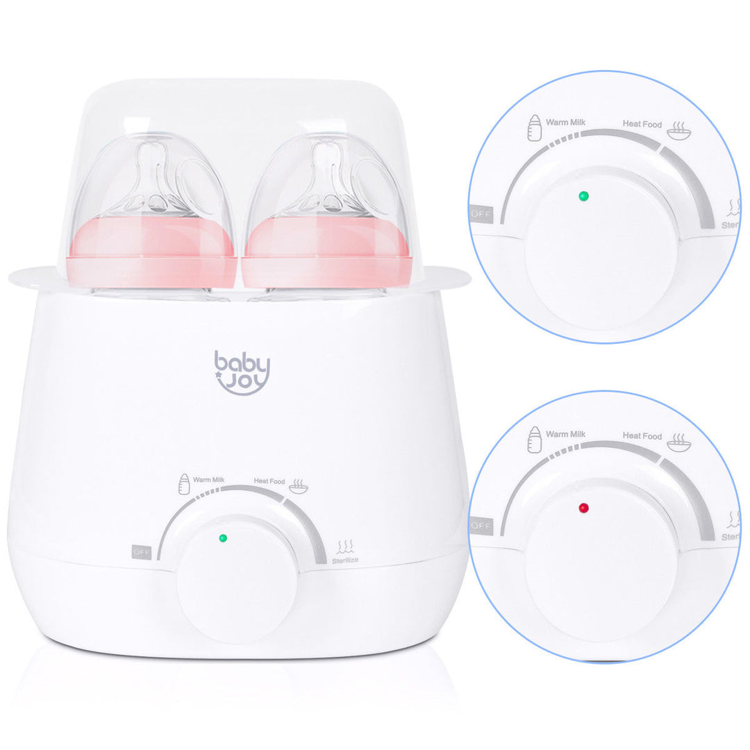 Baby-Joy Portable 3-IN-1 Baby Bottle Warmer Steam Sterilizer Food Breastmilk Heater Image 7