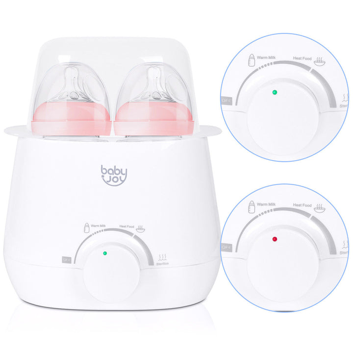 Baby-Joy Portable 3-IN-1 Baby Bottle Warmer Steam Sterilizer Food Breastmilk Heater Image 7