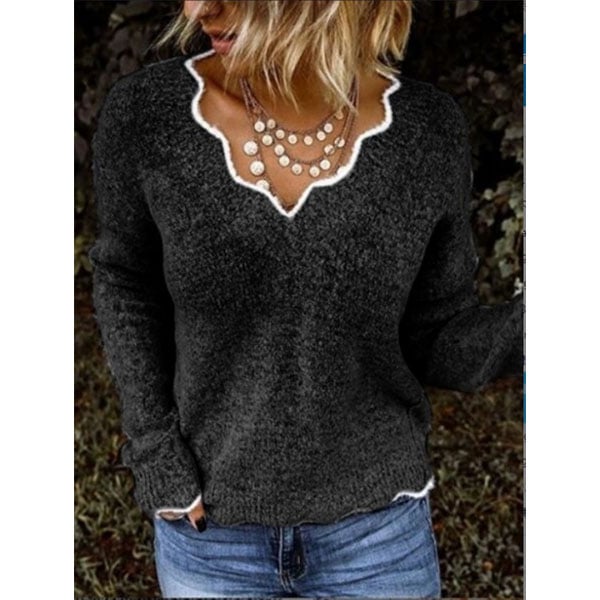 Gray Color-Block Holiday Shirts and Tops Image 1