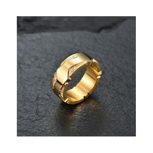 Popular style plated steel Popular style ring Image 4