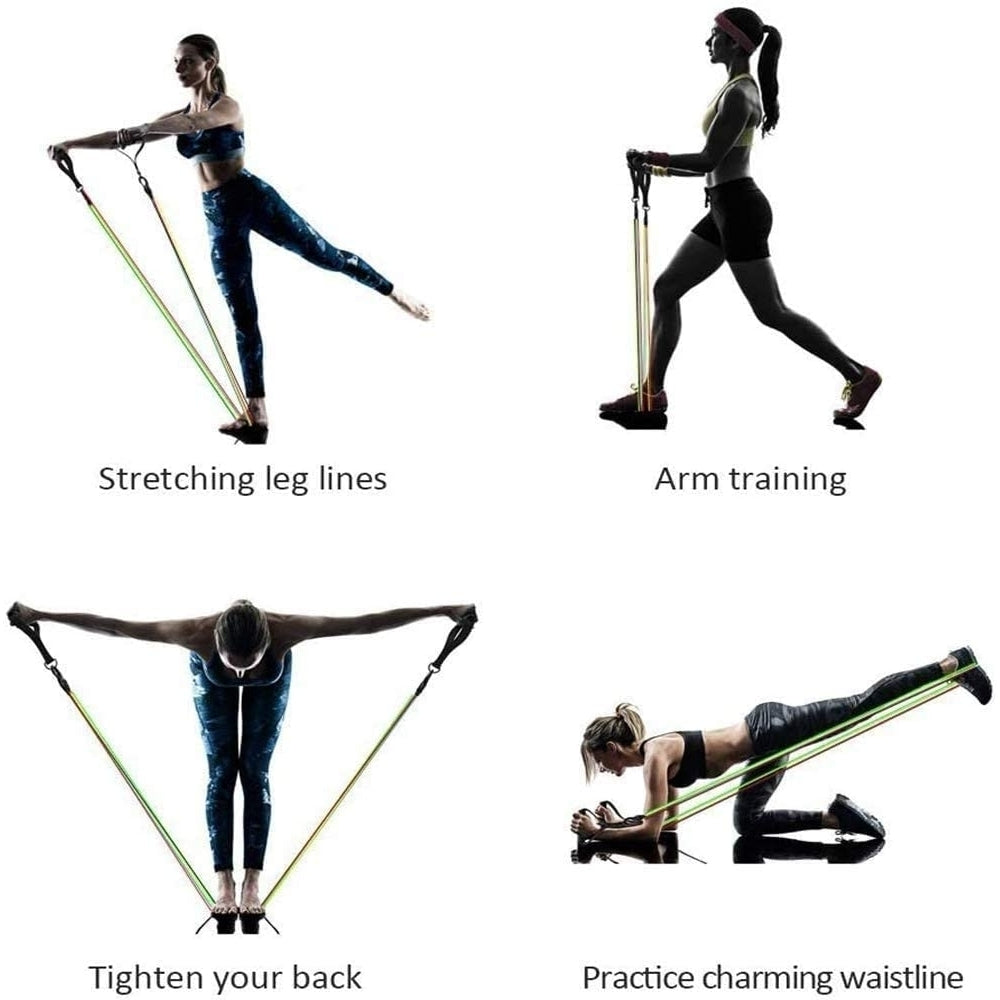 150LBS Heavy Resistance Bands 11 pc Image 4