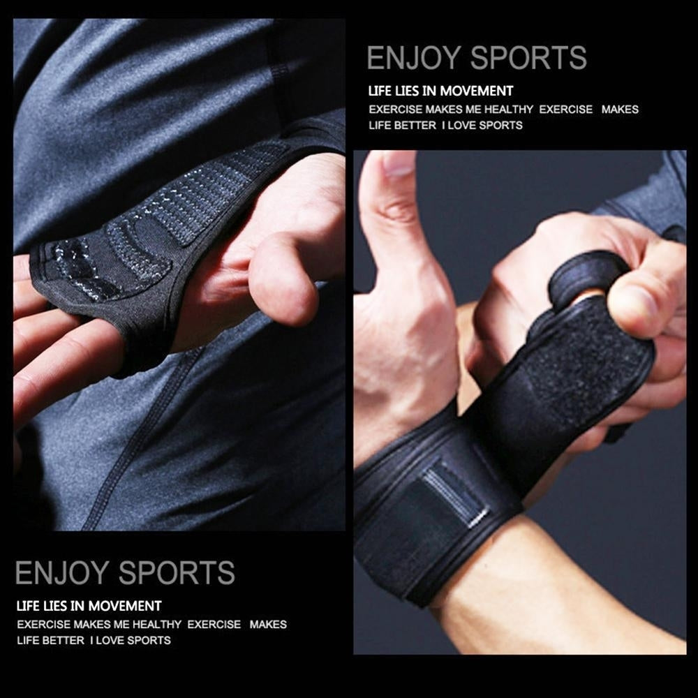 Gym Weight Lifting Training Building Sports Women Men Fitness Body Workout Gloves Image 4