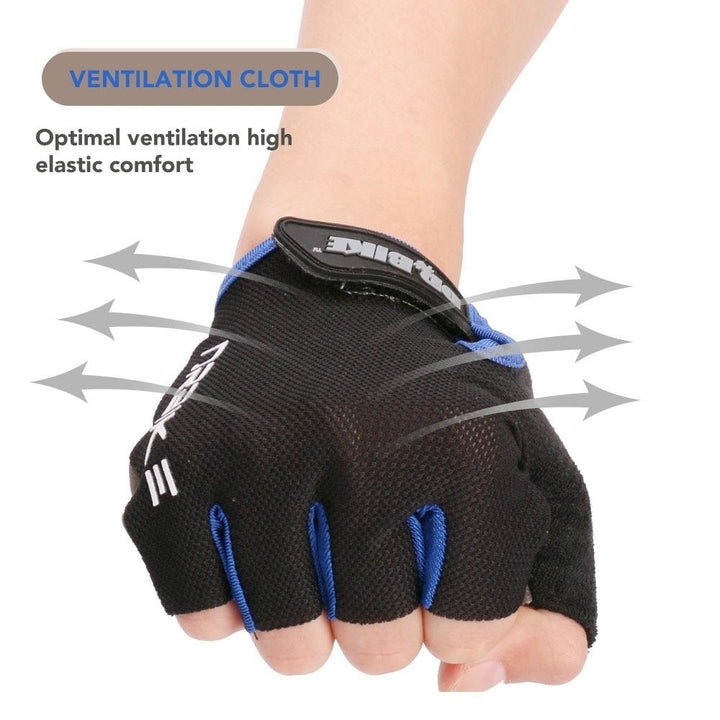 Half Finger Cycling Gloves with Absorbing Sweat Design for Men and Women Riding Outdoor Sports Accessories Image 8