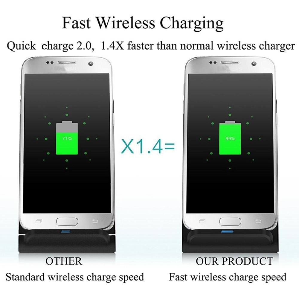 QI Wireless Charger Quick Charge Fast Charging for iPhone 8 iPhone X Image 11