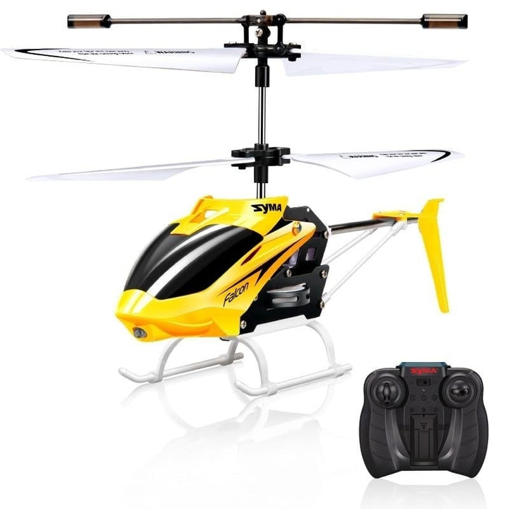 RC Helicopter 2 CH 2 Channel Mini RC Drone With Gyro Crash Resistant Image 1