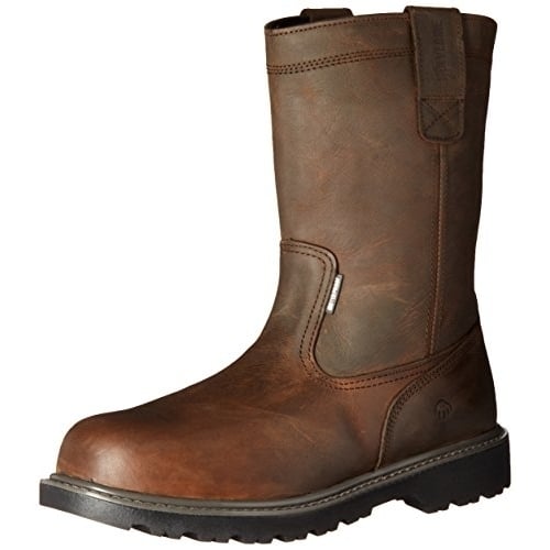 Wolverine Mens Floorhand Waterproof 10" Steel Toe Work Boot Image 1