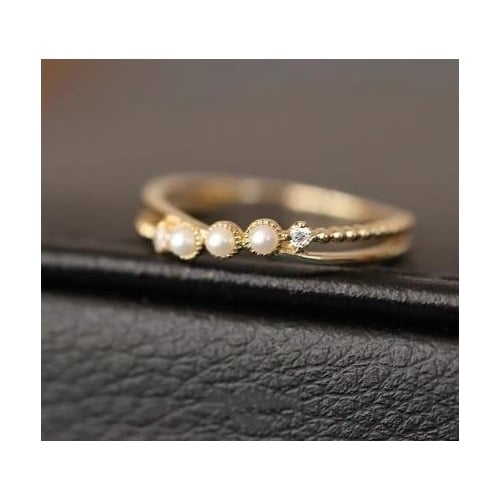 Popular style pearl ring Image 1