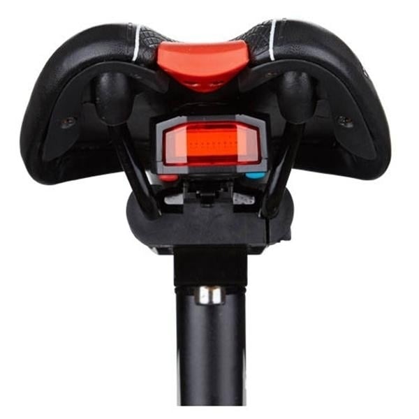 3 In 1 Bicycle Rear Light Wireless Remote Control Alarm Lock Fixed Position COB Tailight Image 3