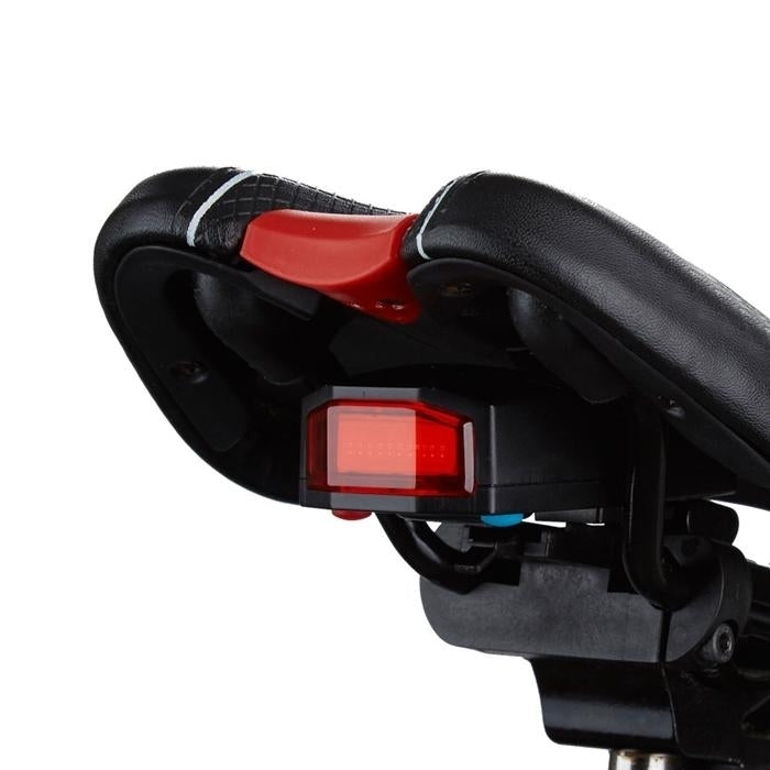 3 In 1 Bicycle Rear Light Wireless Remote Control Alarm Lock Fixed Position COB Tailight Image 4