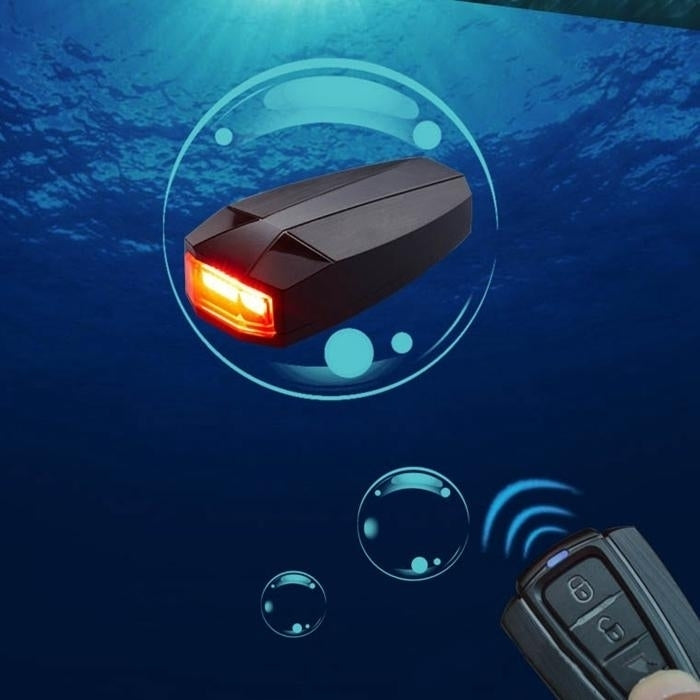 3 In 1 Bicycle Rear Light Wireless Remote Control Alarm Lock Fixed Position COB Tailight Image 6