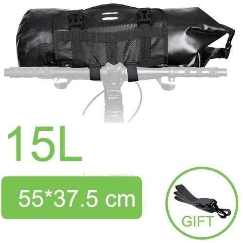 Waterproof Bicycle Handlebar Basket Pack Front Tube Bag Cycling Frame Pannier Accessories Image 4