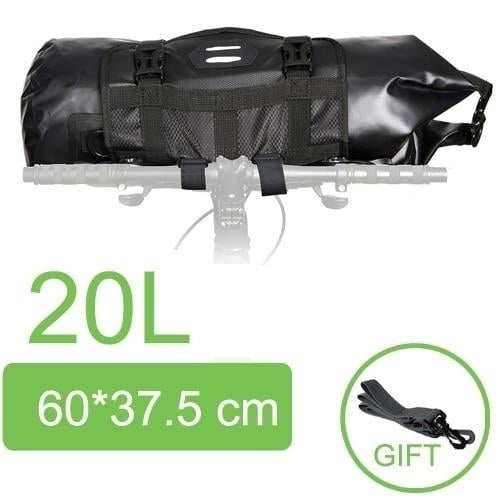 Waterproof Bicycle Handlebar Basket Pack Front Tube Bag Cycling Frame Pannier Accessories DTTT Image 1