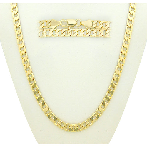 14K Gold Filled Cuban Chain 24" Image 1