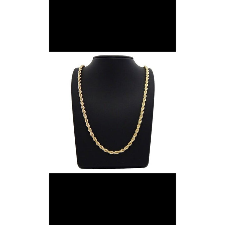 14K Gold Filled Rope Chain unisex 24 Image 1