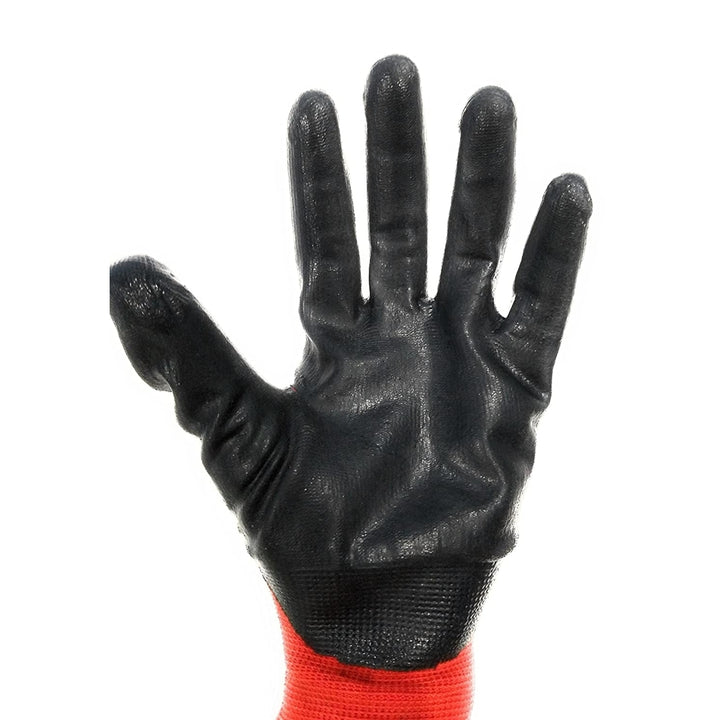 Grease Monkey Nitrile Coated Work Gloves - 15 Pairs - Size Large Image 4