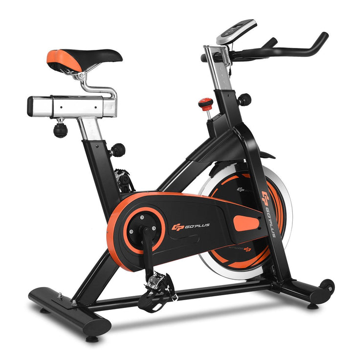 Exercise Bike Cycle Trainer Indoor Workout Cardio Fitness Bicycle Stationary Image 1