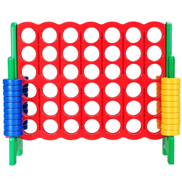 Costway Jumbo 4-to-Score 4 in A Row Giant Game Set for Family Image 1