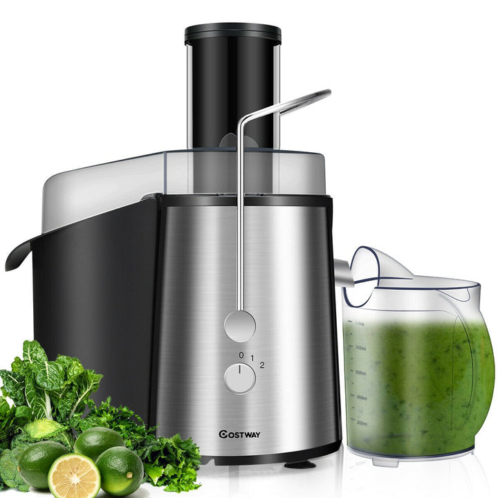 Electric Juicer Wide Mouth Fruit & Vegetable Centrifugal Juice Extractor 2 Speed Image 1