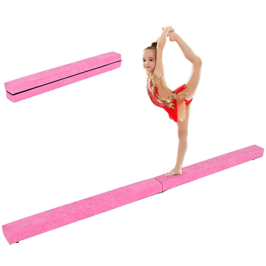 7 Sectional Gymnastics Floor Balance Beam Skill Performance Training Folding Image 1