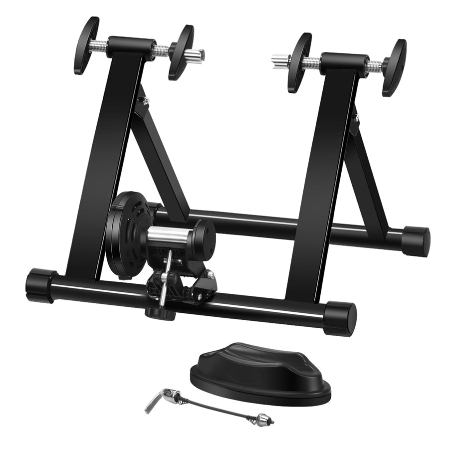 Bike Trainer Folding Bicycle Indoor Exercise Training Stand Image 1