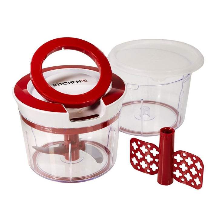 HQ Mighty Prep Chopper and Whipper with Extra Bowl and Lid Model 673-137 Image 4