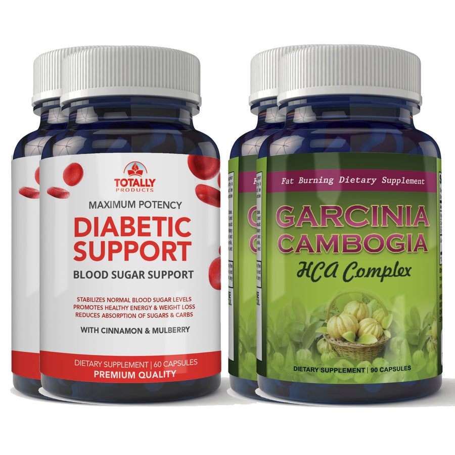 Advanced Diabetic Support and Garcinia Cambogia Combo Pack (2 sets) Image 1