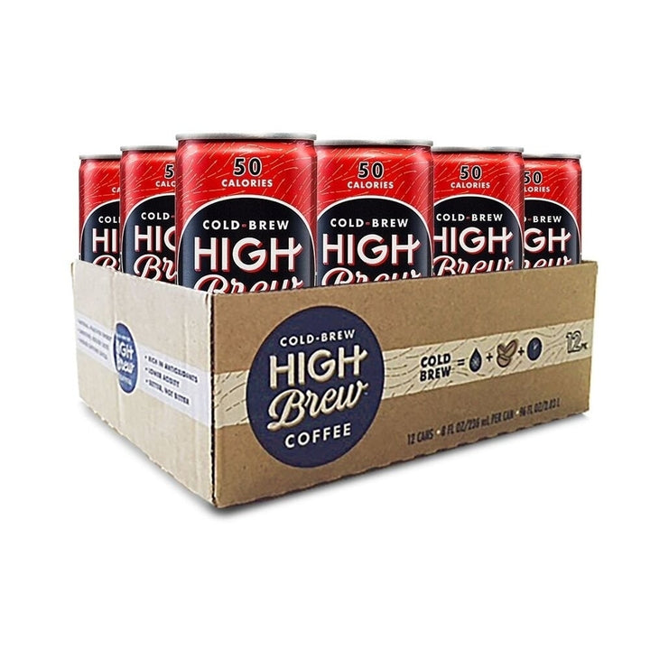High Brew Coffee Double Espresso Can8 Fluid Ounce (12 Count) Image 1