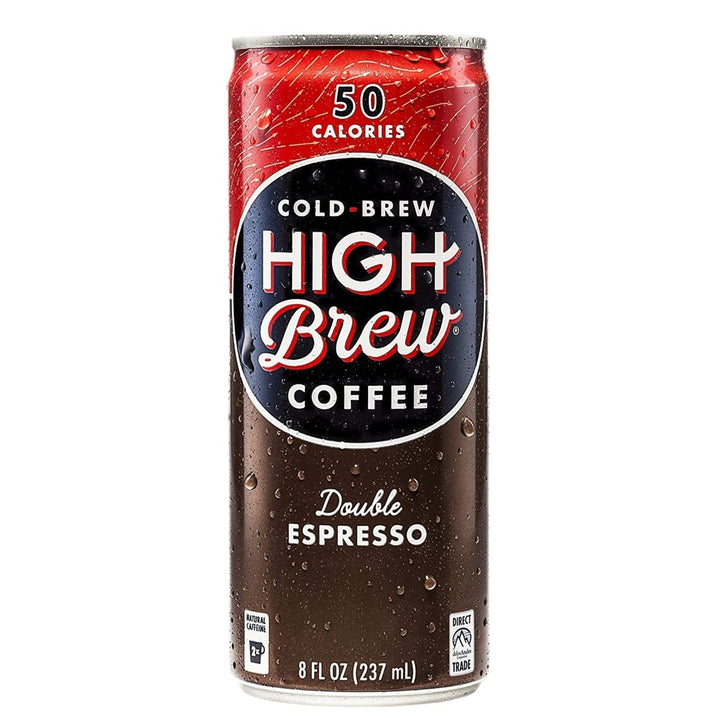 High Brew Coffee Double Espresso Can 8 Fluid Ounce (12 Count) Image 2