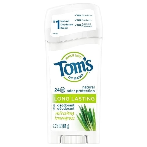 Toms of Maine Natural Long Lasting Deodorant Refreshing Lemongrass Image 1