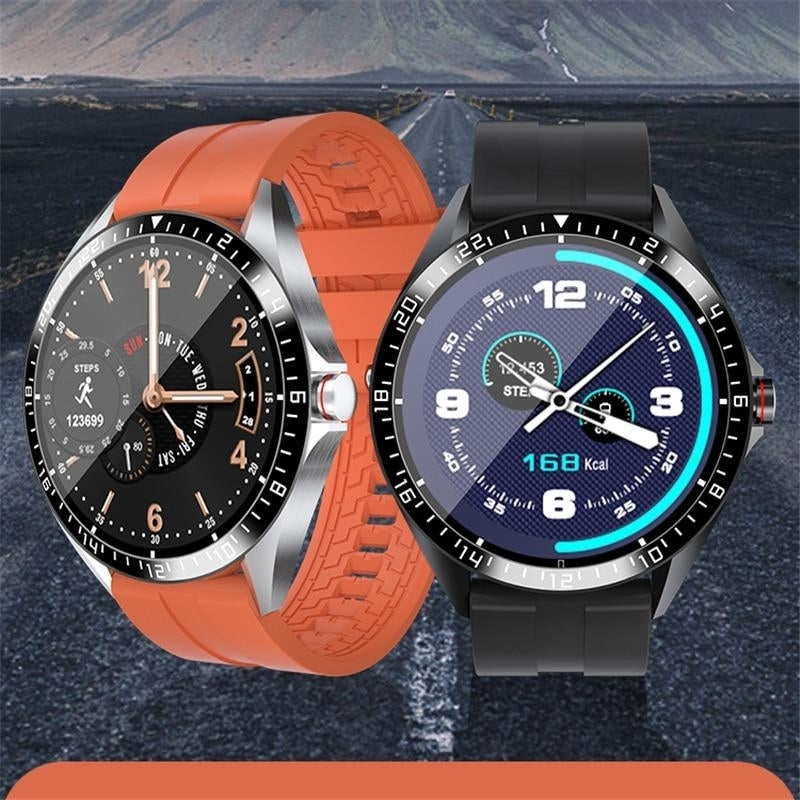 Full Round Touch Screen Wrist Fitness Smart Watch For Android IOS Image 8
