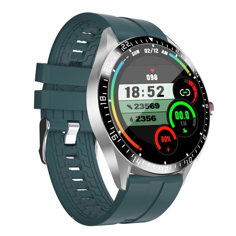 Full Round Touch Screen Wrist Fitness Smart Watch For Android IOS Image 3