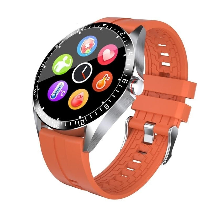 Full Round Touch Screen Wrist Fitness Smart Watch For Android IOS Image 11