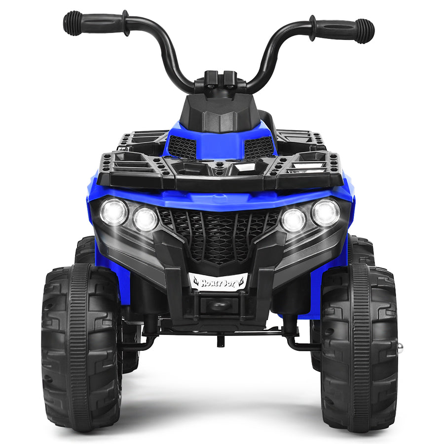 Costway Kids Ride On ATV Quad 4 Wheeler Electric Toy Car 6V Battery Power Led Lights Image 1