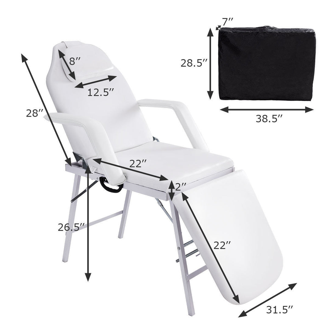 73 Portable Tattoo Parlor Spa Salon Facial Bed Beauty Massage Table Chair Image 10