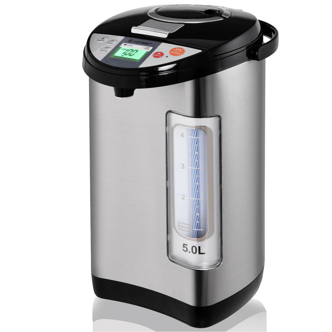 5-Liter LCD Water Boiler and Warmer Electric Hot Pot Kettle Hot Water Dispenser Image 1