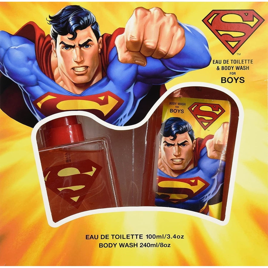 Superman 2pc Perfume Set for Boys Image 1