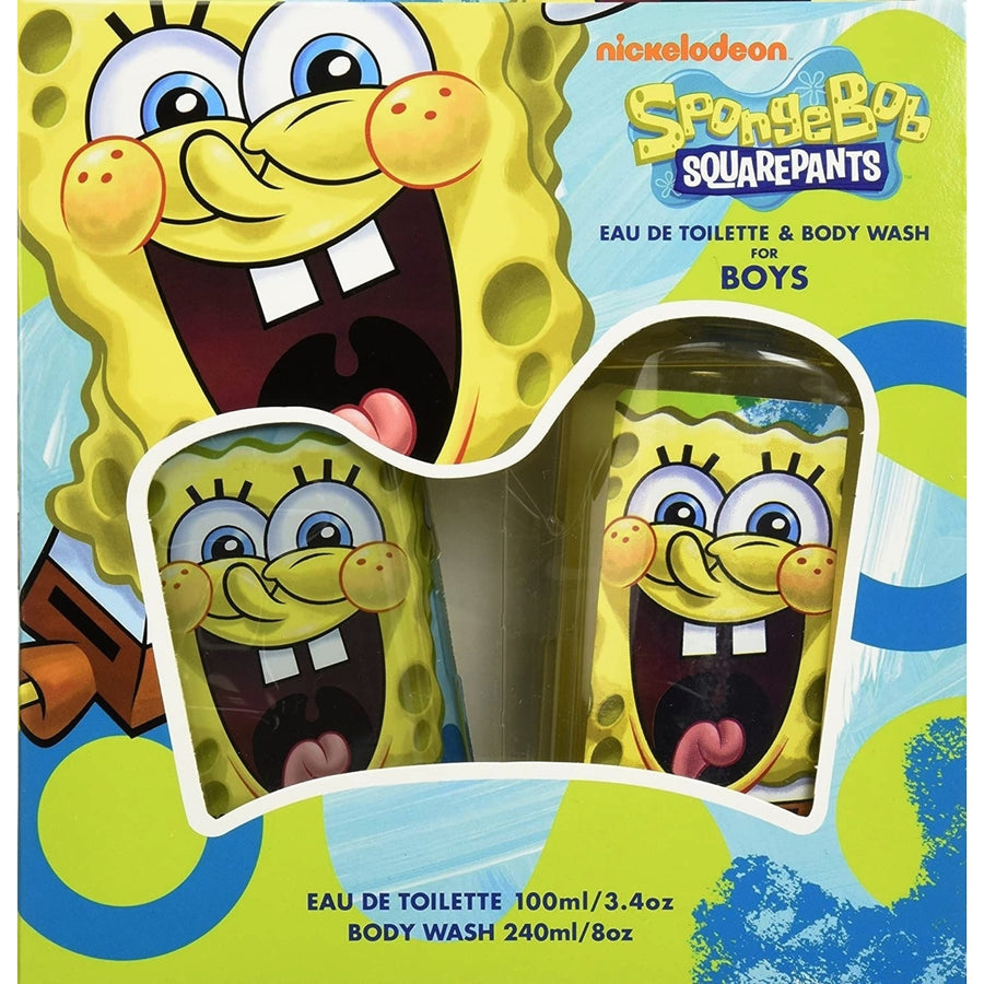 Spongebob Squarepants 2pc Perfume Set for Boys Image 1