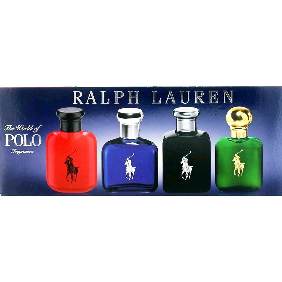 Ralph Lauren Polo Variety 4 Piece Mini Gift Set for Men Image 1