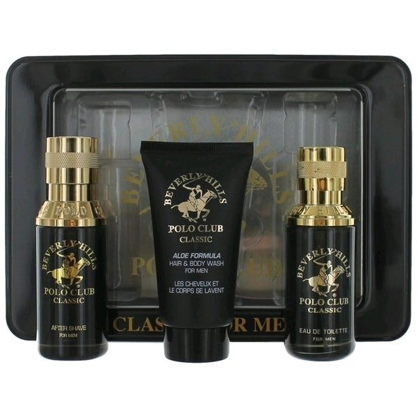 Beverly Hills Polo Club 3pc Perfume Set for Men Image 1