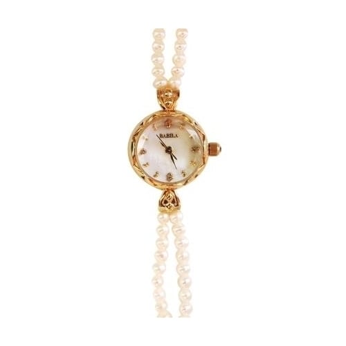 Natural freshwater pearl bracelet net popular ins fashion womens Watch Image 4