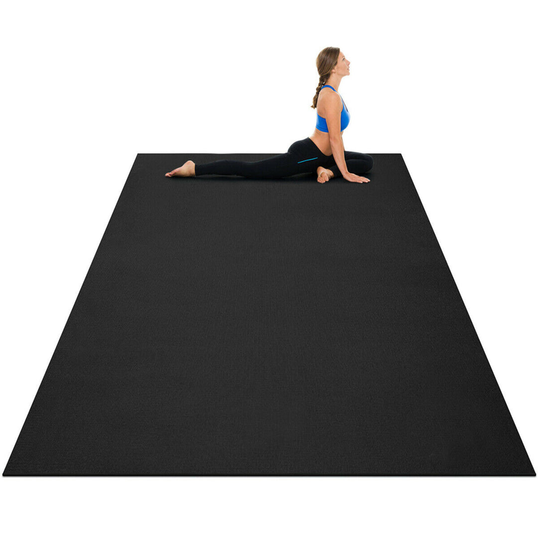 Large Yoga Mat 7 x 5 x 8 mm Thick Workout Mats for Home Gym Flooring Image 4